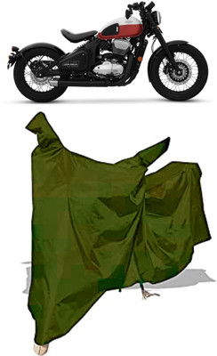 Amexride Two Wheeler Cover for JAWA(42, Maroon)