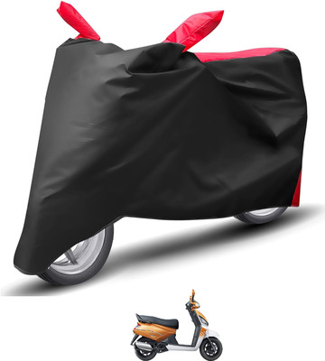 Caronix Waterproof Two Wheeler Cover for Mahindra(Gusto, Red)
