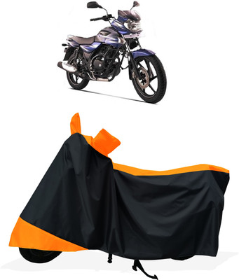 Tricway Two Wheeler Cover for Bajaj(Discover 135, Orange)