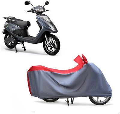 EGAL Two Wheeler Cover for Ampere(V 48 BS6, Red)