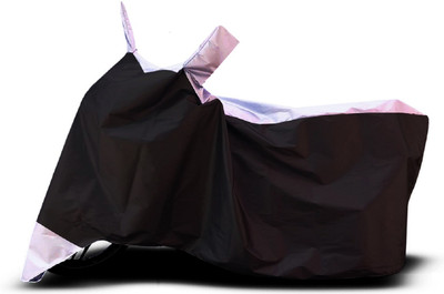 VESMEI Two Wheeler Cover for Mahindra(Flyte, White)