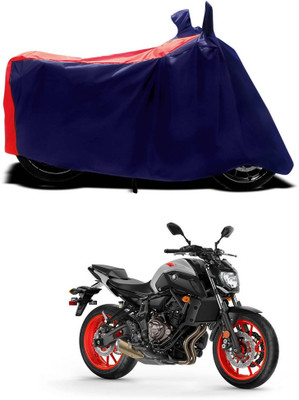 PAGORA Waterproof Two Wheeler Cover for Yamaha(MT 07, Red)