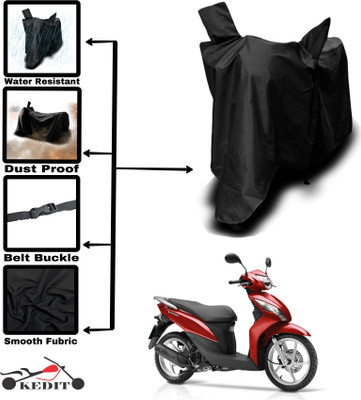 AASHTIK MART Two Wheeler Cover for Honda(Black)