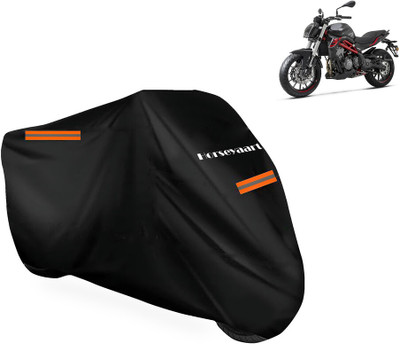 Horseyaart Waterproof Two Wheeler Cover for Benelli(TNT 300, Black)
