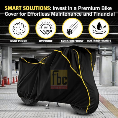 FBC Waterproof Two Wheeler Cover for Ather(450 X, Black)