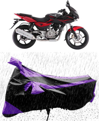 MISSION COLLECTION Waterproof Two Wheeler Cover for Bajaj(Pulsar 220 DTS-i, Purple)