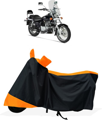 Tricway Two Wheeler Cover for Bajaj(Avenger 220 DTS-i, Orange)