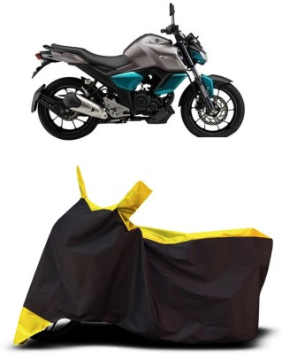 VESMEI Two Wheeler Cover for Yamaha(FZ S V3 BS6, Yellow)