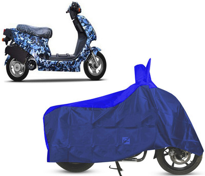 EGAL Waterproof Two Wheeler Cover for Hero(Electric AXLHE-20, Blue)