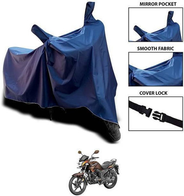 SK AUTO Waterproof Two Wheeler Cover for Hero(Hunk, Blue)