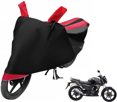 Auto Hub Two Wheeler Cover for TVS(Raider, Red)