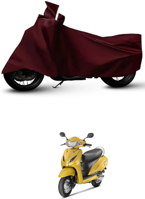 ZEDTEEK Waterproof Two Wheeler Cover for Hero(Activa 5G, Maroon)
