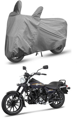 MMSSTAR Waterproof Two Wheeler Cover for Bajaj(Avenger 150 Street, Grey)