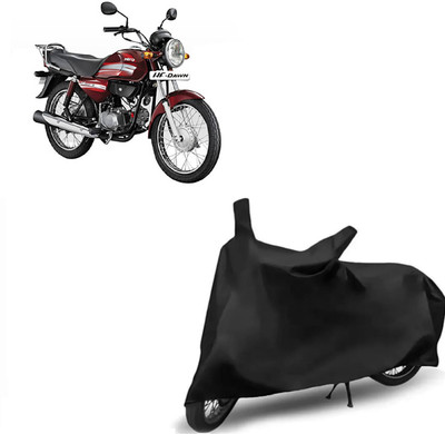 Aarav Moto Waterproof Two Wheeler Cover for Hero(HF Dawn, Black)