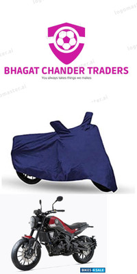 bhagat chander traders Waterproof Two Wheeler Cover for Benelli(Leoncino 250, Blue)