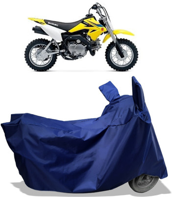 Amexride Two Wheeler Cover for Suzuki(DR-Z50, Blue)