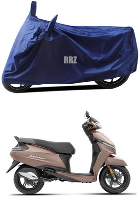 RRZ Two Wheeler Cover for TVS(Jupiter, Blue)