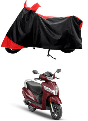 GROFATIK Two Wheeler Cover for Honda(Activa 125, Red)