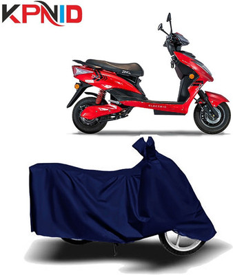 KPNID Waterproof Two Wheeler Cover for Kinetic(Zing, Blue)