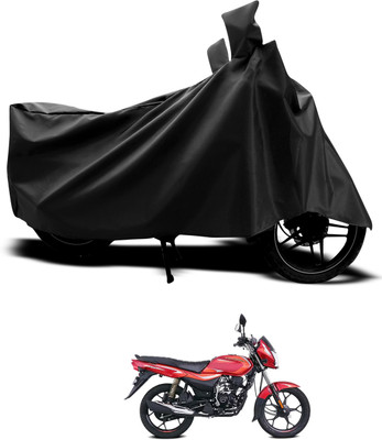 PAGORA Waterproof Two Wheeler Cover for Bajaj(Platina 110 H-Gear, Black)