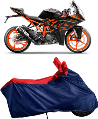 rakku Waterproof Two Wheeler Cover for KTM(RC 125, Blue, Red)