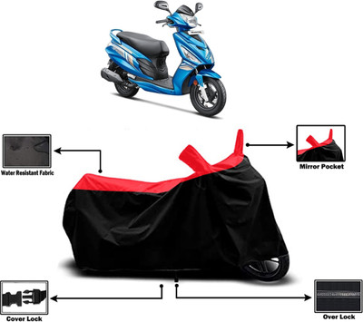Amexride Two Wheeler Cover for Hero(Maestro Edge, Red)