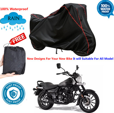 OliverX Waterproof Two Wheeler Cover for Bajaj(Avenger 160 Street, Black)