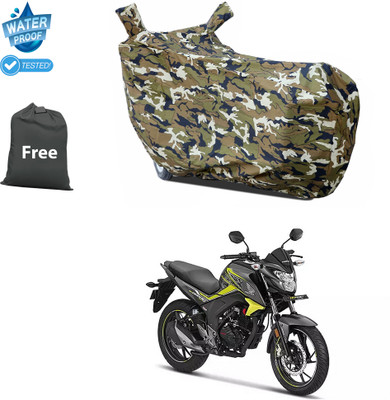 CODOKI Waterproof Two Wheeler Cover for Honda(CB Hornet 160R, Yellow)