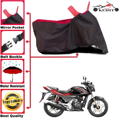 KEDIT Two Wheeler Cover for Hero(Xtreme Sports, Red, Black)