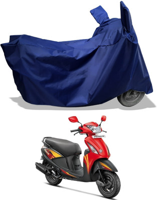 Amexride Two Wheeler Cover for Hero(Pleasure, Blue)
