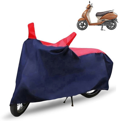 MMSSTAR Waterproof Two Wheeler Cover for TVS(Jupiter, Red, Blue)
