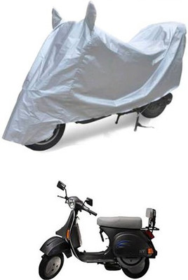 THE REAL ARV Waterproof Two Wheeler Cover for LML(Silver)