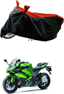 DeepShakshi AUTOMOTIVE Two Wheeler Cover for Kawasaki(Ninja 1000, Red)