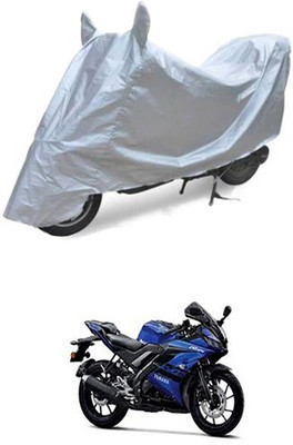 THE REAL ARV Waterproof Two Wheeler Cover for Yamaha(Silver)