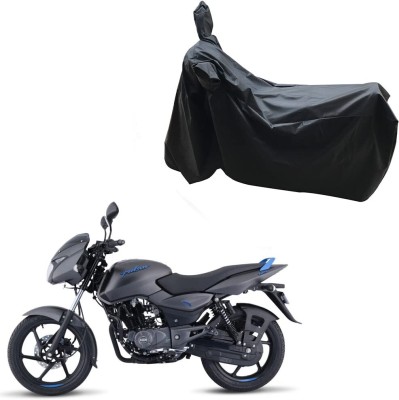 AASHTIK MART Two Wheeler Cover for Bajaj(Pulsar 125 Neon, Black)