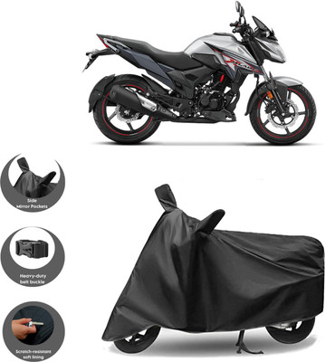 HWSXQAE Waterproof Two Wheeler Cover for Honda(Black)