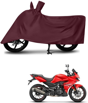 KEDIT Two Wheeler Cover for Hero(MotoCorp Xtreme 200S, Maroon)