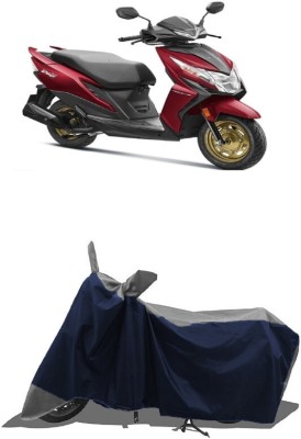 SUGASHRI Waterproof Two Wheeler Cover for Honda(Deo, Grey, Blue)