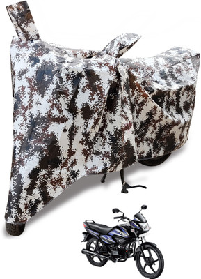 Auto Hub Waterproof Two Wheeler Cover for Hero(Splendor NXG, Multicolor)