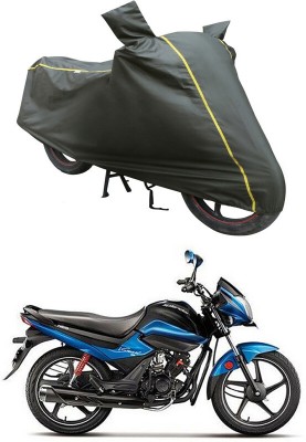 AUTOGARH Waterproof Two Wheeler Cover for Hero(Splendor I Smart, Green)