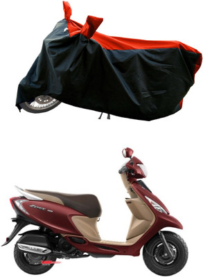 DeepShakshi AUTOMOTIVE Waterproof Two Wheeler Cover for TVS(Scooty Zest BS6, Red)