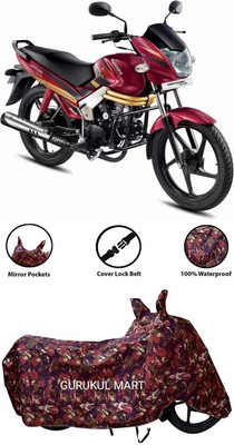 gurukul mart Waterproof Two Wheeler Cover for Mahindra(Mojo UT 300, Black)