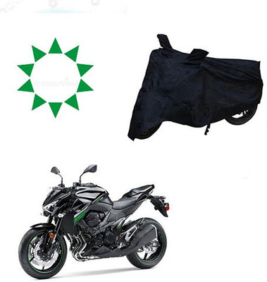 DeepShakshi AUTOMOTIVE Waterproof Two Wheeler Cover for Kawasaki(Z800, Black)