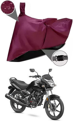 Mdstar Waterproof Two Wheeler Cover for Honda(BS6, Maroon)
