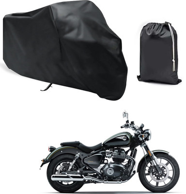 CODOKI Waterproof Two Wheeler Cover for Royal Enfield(Meteor BS6, Black)