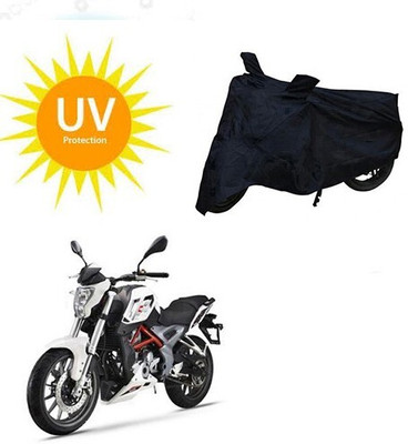 MMSSTAR Waterproof Two Wheeler Cover for DSK Benelli(TNT 25, Black)