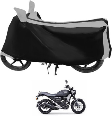 Euro Care Waterproof Two Wheeler Cover for Yamaha(FZ-X, Silver)