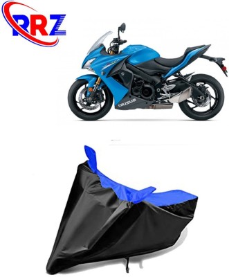 RRZ Waterproof Two Wheeler Cover for Suzuki(GSX S1000F, Black, Blue)