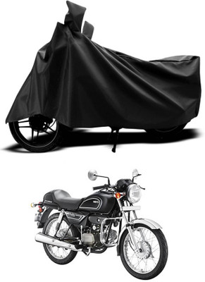 KEDIT Two Wheeler Cover for Hero(Splendor Pro Classic, Black)