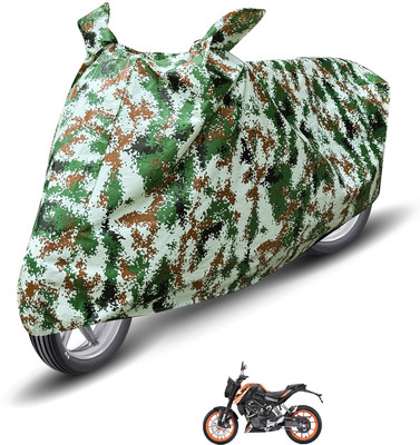 MOCKHE Waterproof Two Wheeler Cover for KTM(125 Duke, Green)